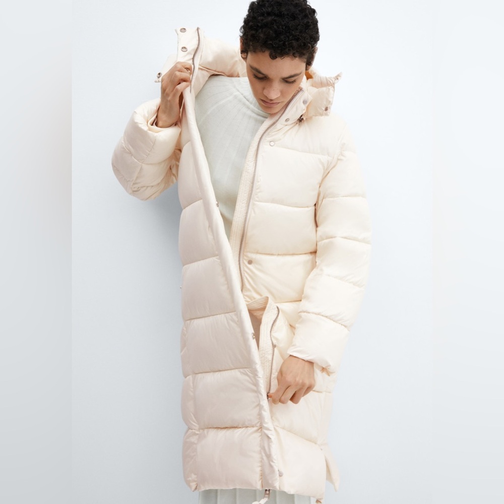 Mango Super Puff Water Repellent Winter Parka NWT - Picture 3 of 15